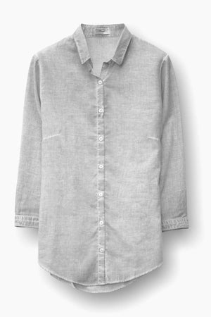 3/4 Sleeve Voile Shirt - Marmo - Shirts