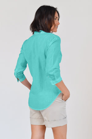3/4 Sleeve Voile Shirt - Paraggi - Shirts
