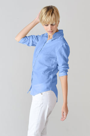 3/4 Sleeve Voile Shirt - Santorini - Shirts