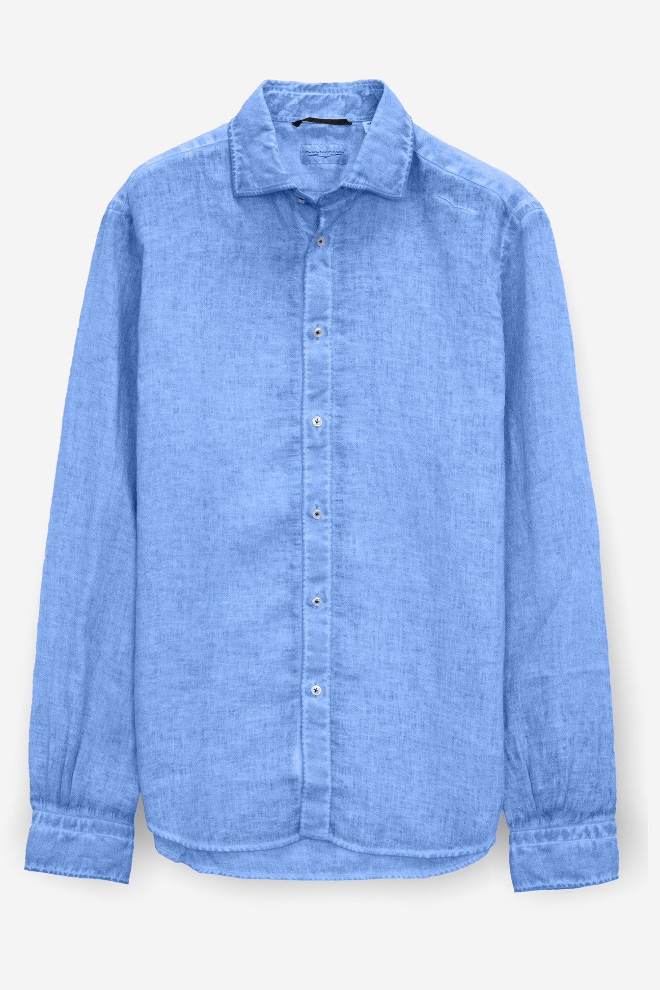 Relaxed Fit Linen Shirt - Santorini