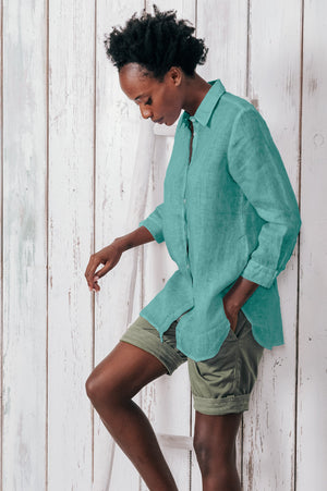 Augusta Linen Shirt - Bahama