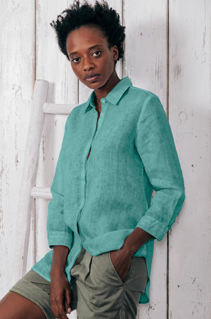 Augusta Linen Shirt - Bahama