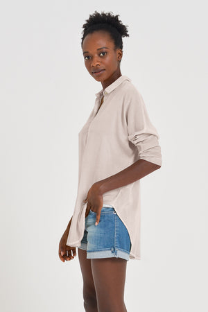 Kimono Polo Shirt - Canapa