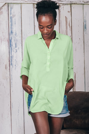 Kimono Polo Shirt - Antigua