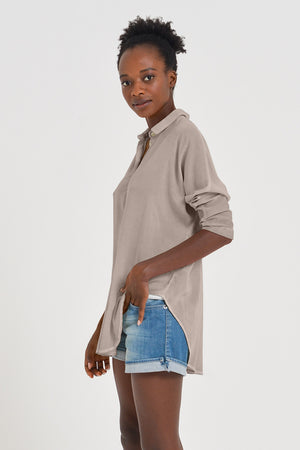 Kimono Polo Shirt - Corda