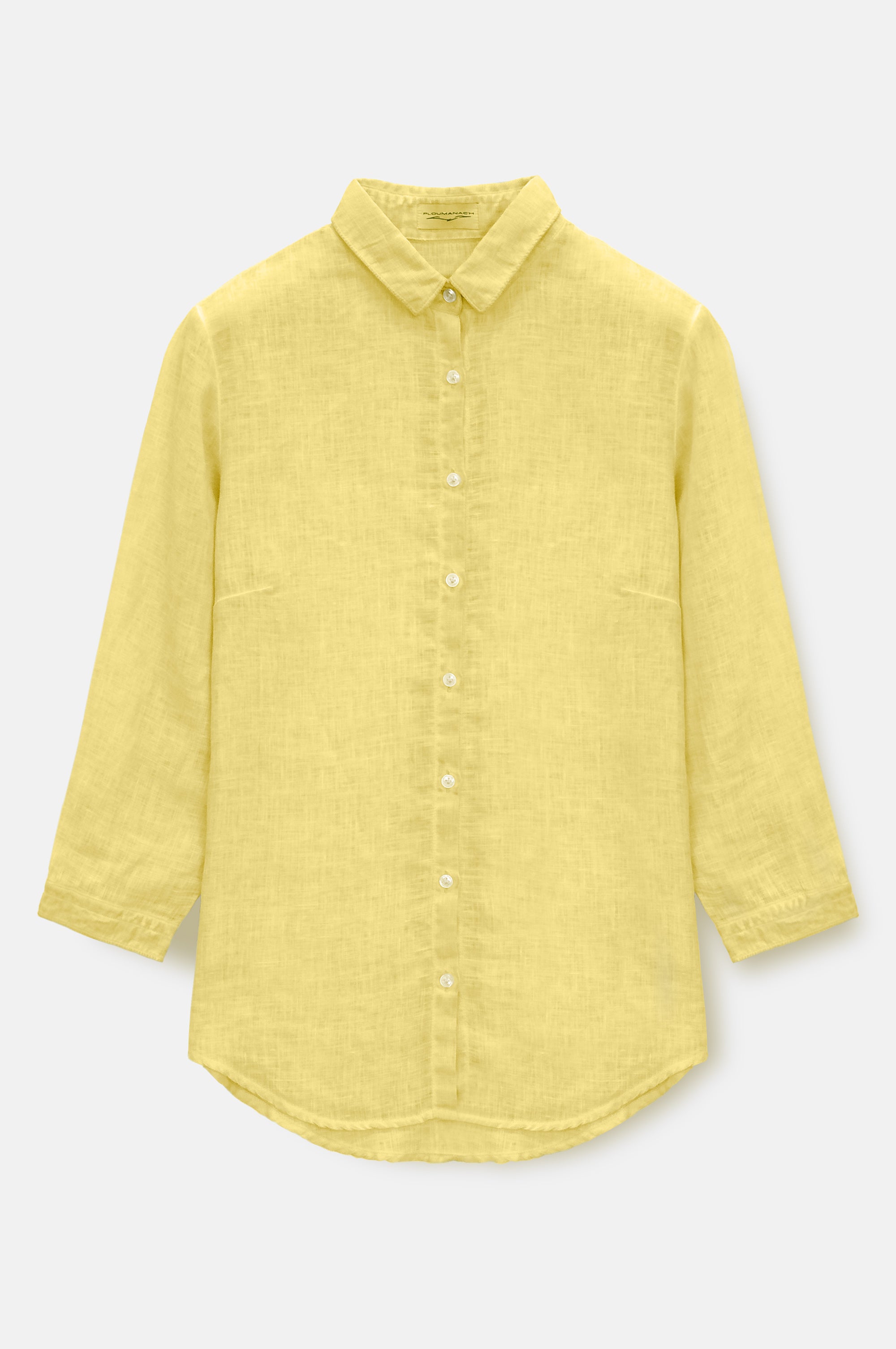Valerie Shirt in Linen - Limone