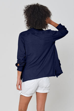 Aperi Jacket in Navy - Jackets