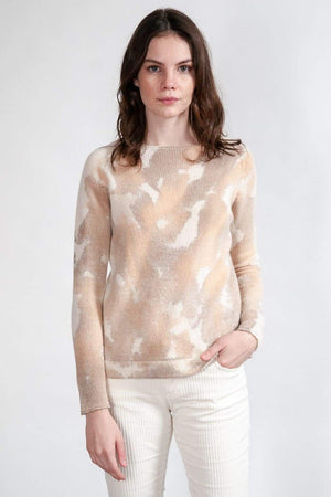 Appin Fire Storm - Women’s Cashmere Crew - Sweaters