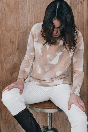 Appin Fire Storm - Women’s Cashmere Crew - Sweaters