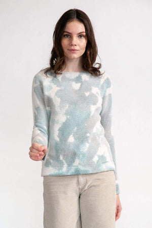 Appin Water Storm - Women’s Cashmere Crew - Sweaters