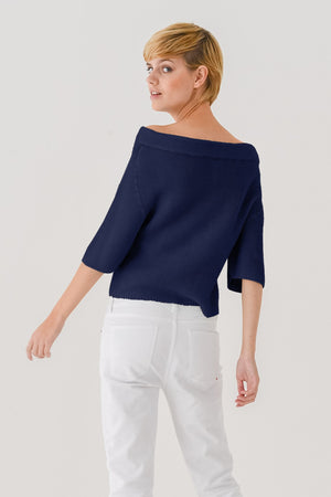 Off Beach Pull - Navy - Sweaters