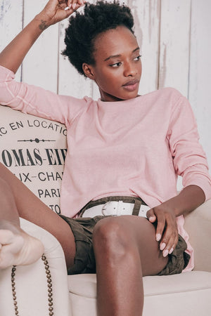 Boat Neck Cotton Sweater - Bali - Sweaters