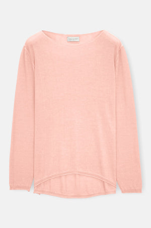 Boat Neck Cotton Sweater - Barbuda - Sweaters