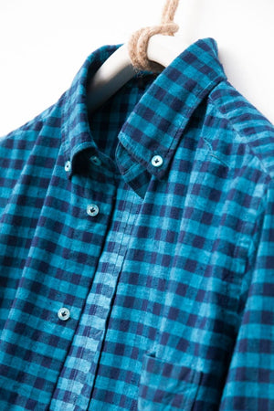 Bow Ottanio Button Down Check Flannel - Shirts