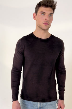 Sion Rock Art Sweater - Morion