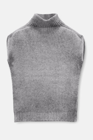 Cahir Granite - Alpaca Sleeveless Pull - Sweaters