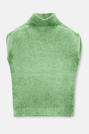 Cahir Mint - Alpaca Sleeveless Pull - Sweaters