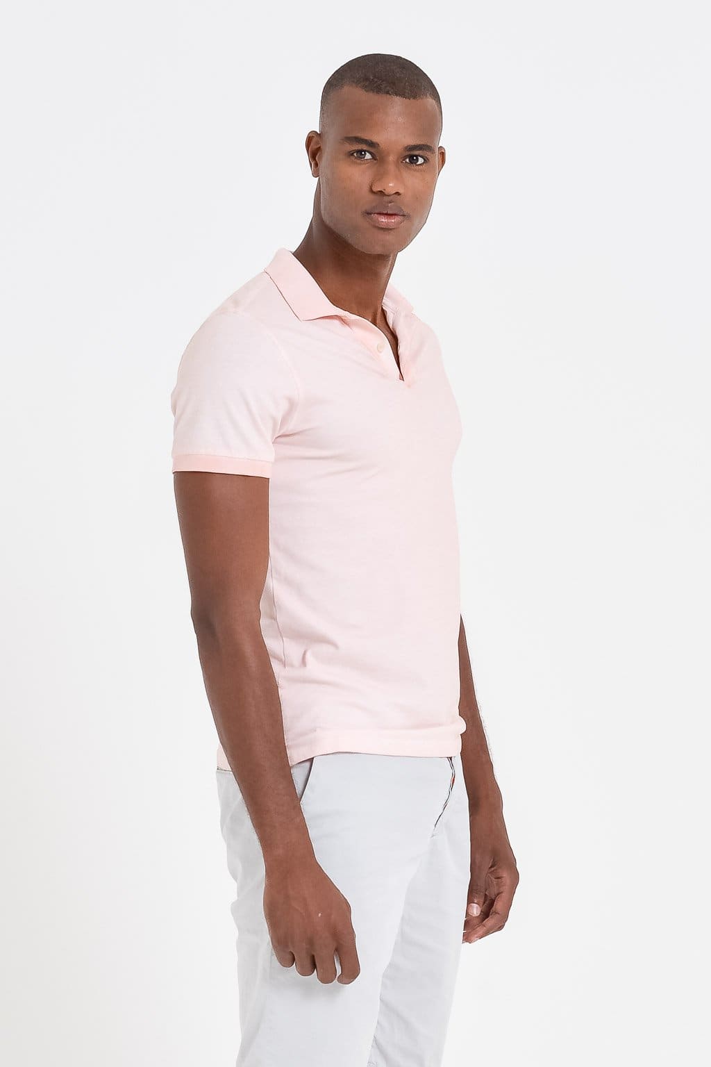 Slim Fit Stretch Pique Polo Shirt - Barbuda - Polos