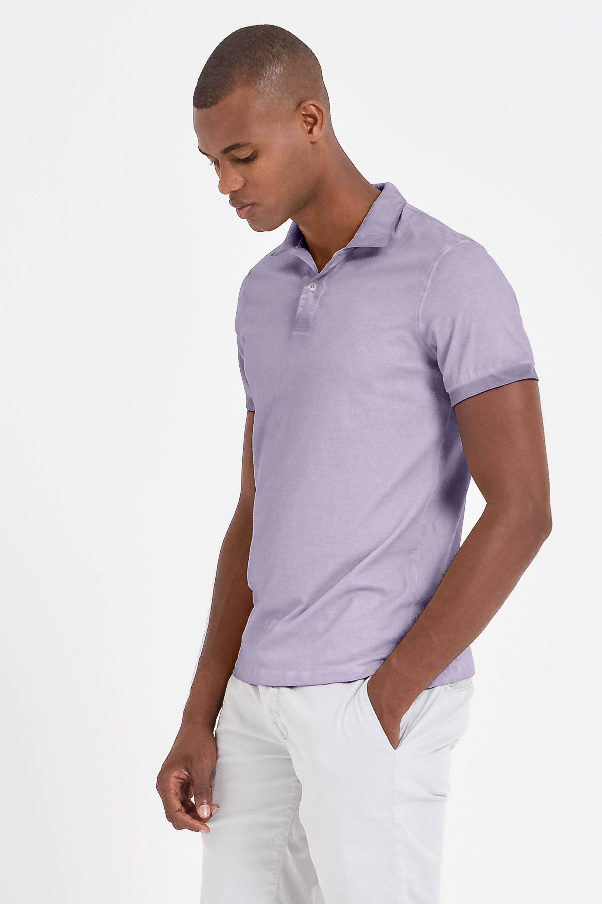 Club Polo Shirt - Mauve - Polos