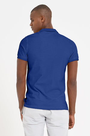 Club Polo Shirt - Royal - Polos