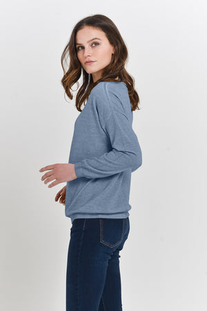 Comfy Cotton Sweater - Jeans - Sweaters