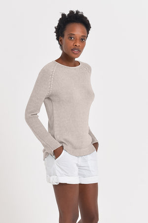 Cotton Cloud Pullover - Canapa - Sweaters