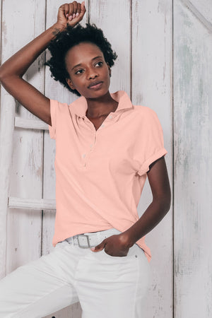 Drop Shoulder Polo Shirt - Barbuda - Polos