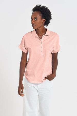 Drop Shoulder Polo Shirt - Barbuda - Polos
