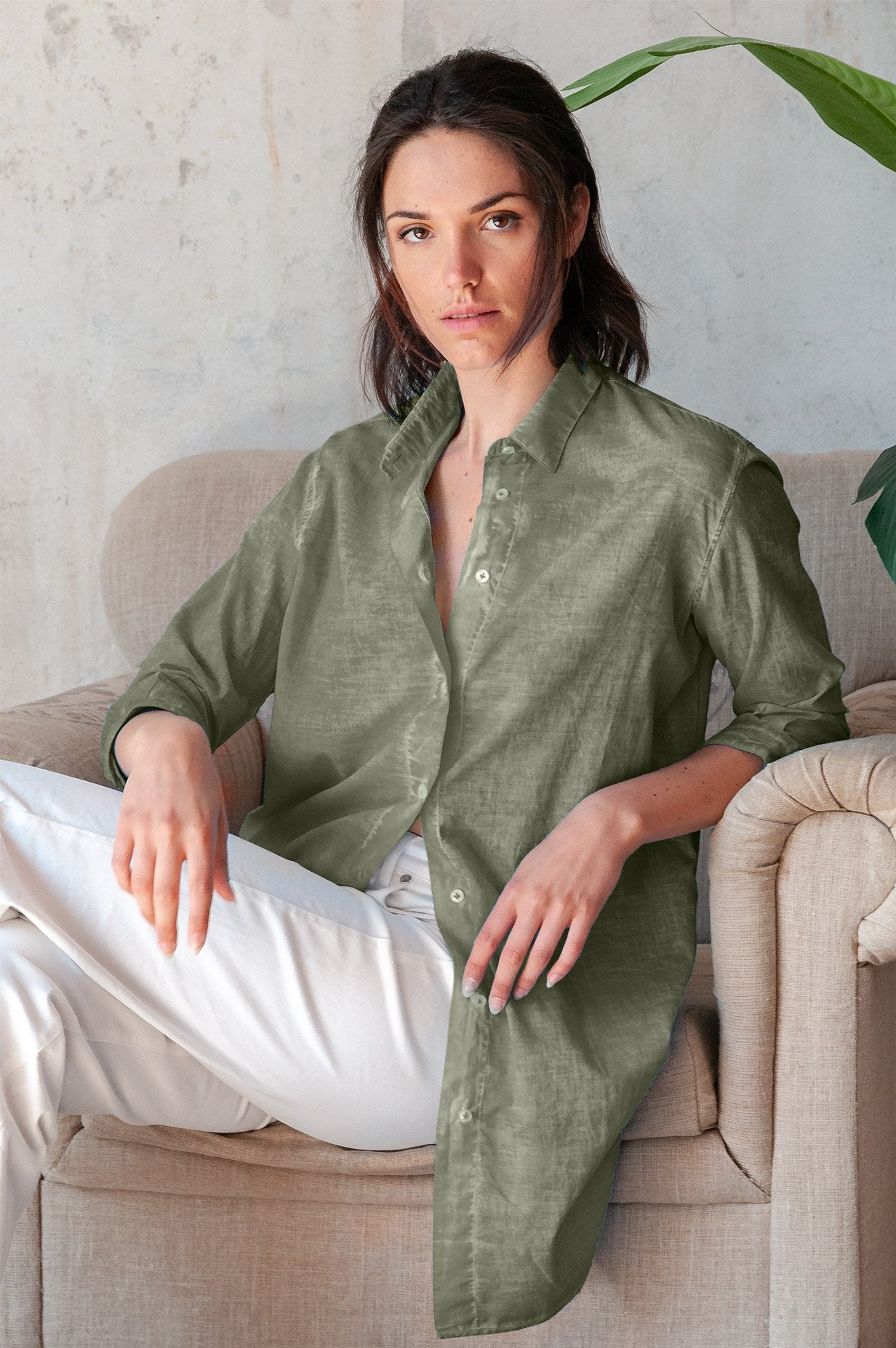 Effortless Voile Open Tunic - Willy’s - Shirtdress