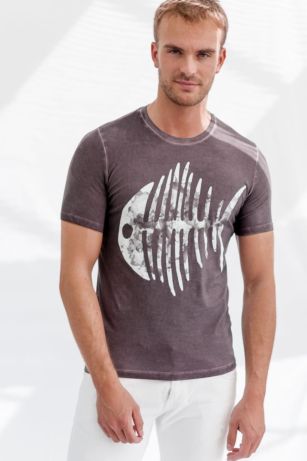 Fishbone T-Shirt - Caribe