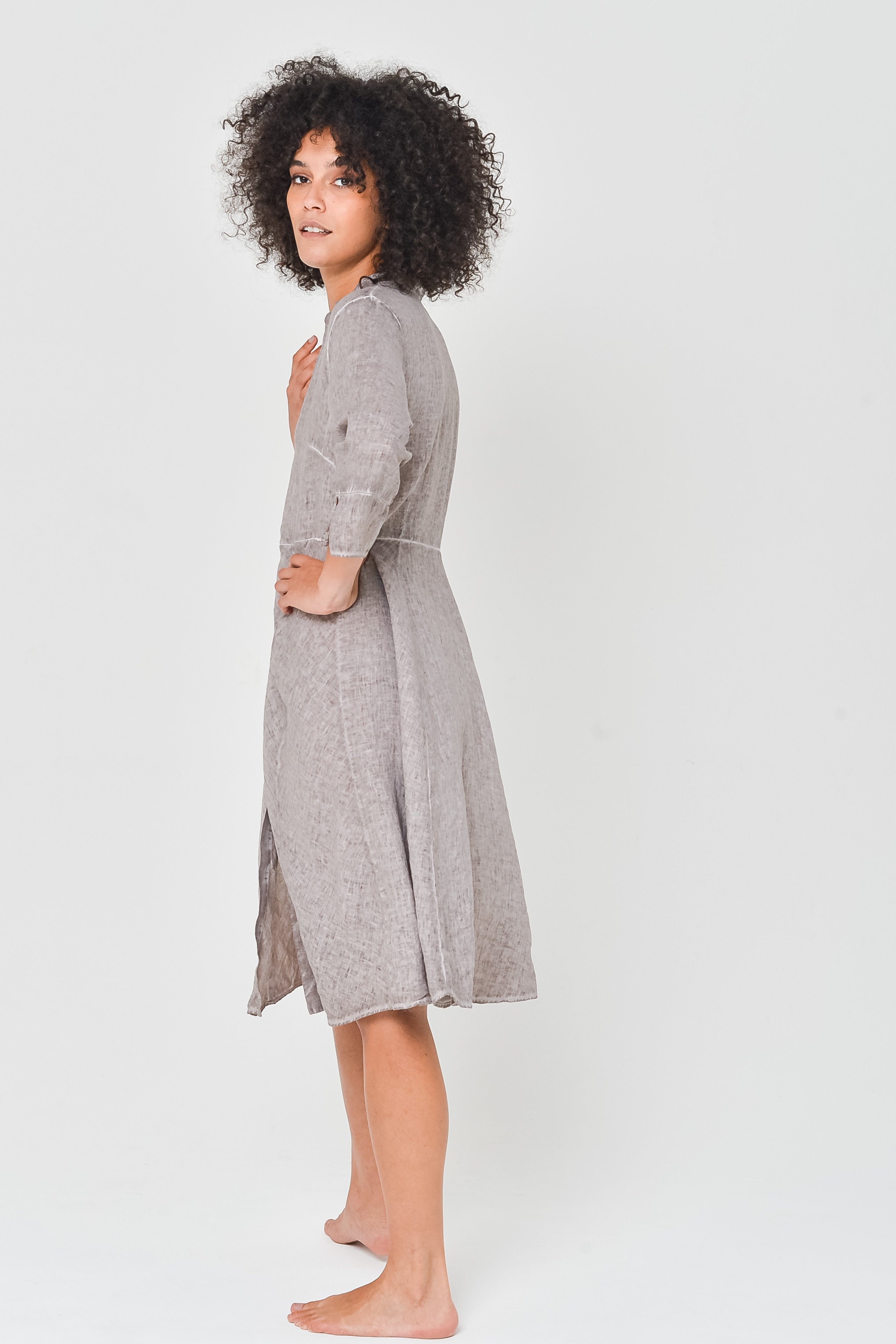 Fitted Shirtdress in Reef