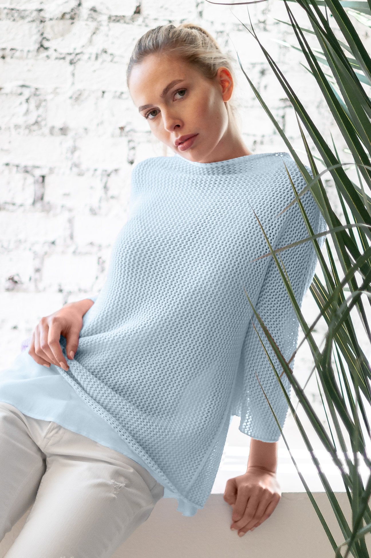 Fresh Cotton Openwork Jumper - Anice - Sweaters