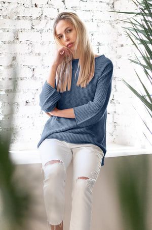 Fresh Cotton Openwork Jumper - Jeans - Sweaters