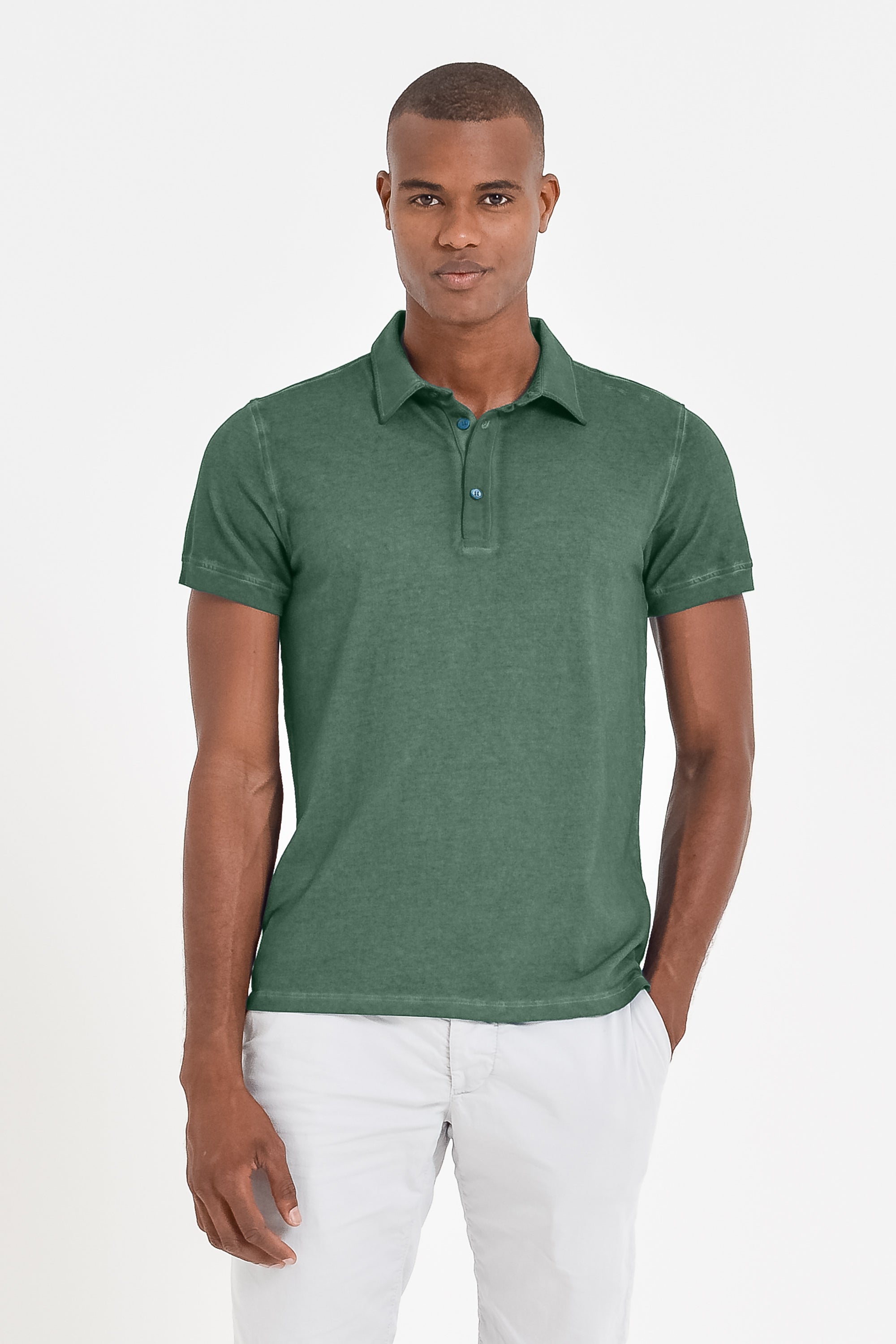 Hampton Polo Shirt - Ginepro - Polos