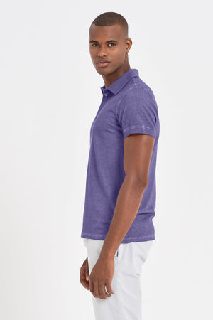 Hampton Polo Shirt - Mirtillo - Polos