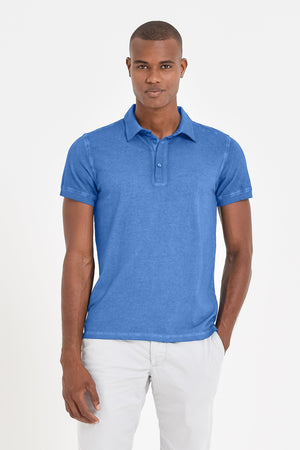 Hampton Polo Shirt - Oceano - Polos