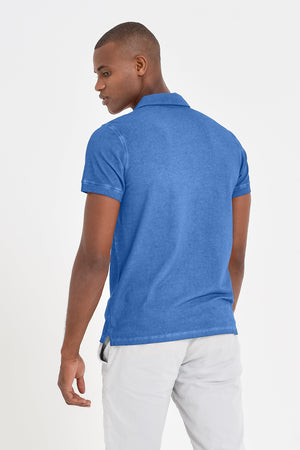 Hampton Polo Shirt - Oceano - Polos