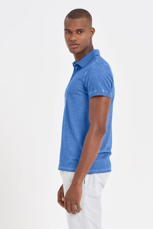 Hampton Polo Shirt - Oceano - Polos