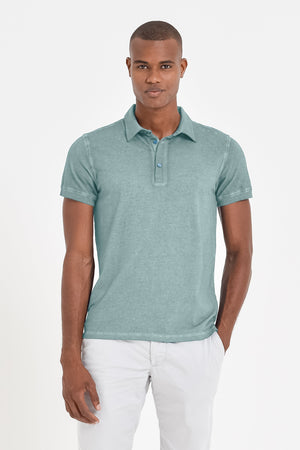 Hampton Polo Shirt - Shark - Polos