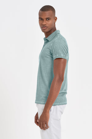 Hampton Polo Shirt - Shark - Polos