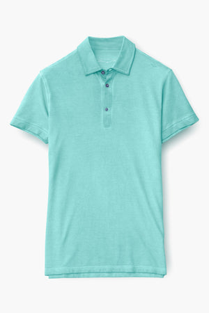 Hampton Polo Shirt - Water - Polos