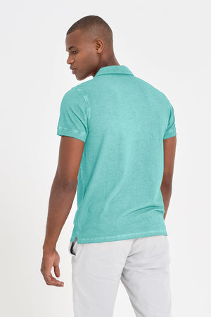 Hampton Polo Shirt - Water - Polos