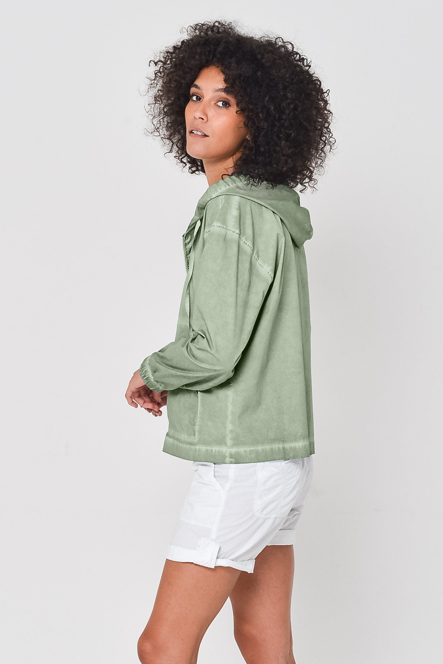 Pique Bomber Jacket - Palm - Jackets