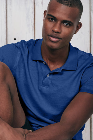 Jersey Polo Shirt - Pacific - Polos