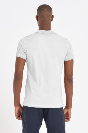 Jersey Polo Shirt - White - Polos