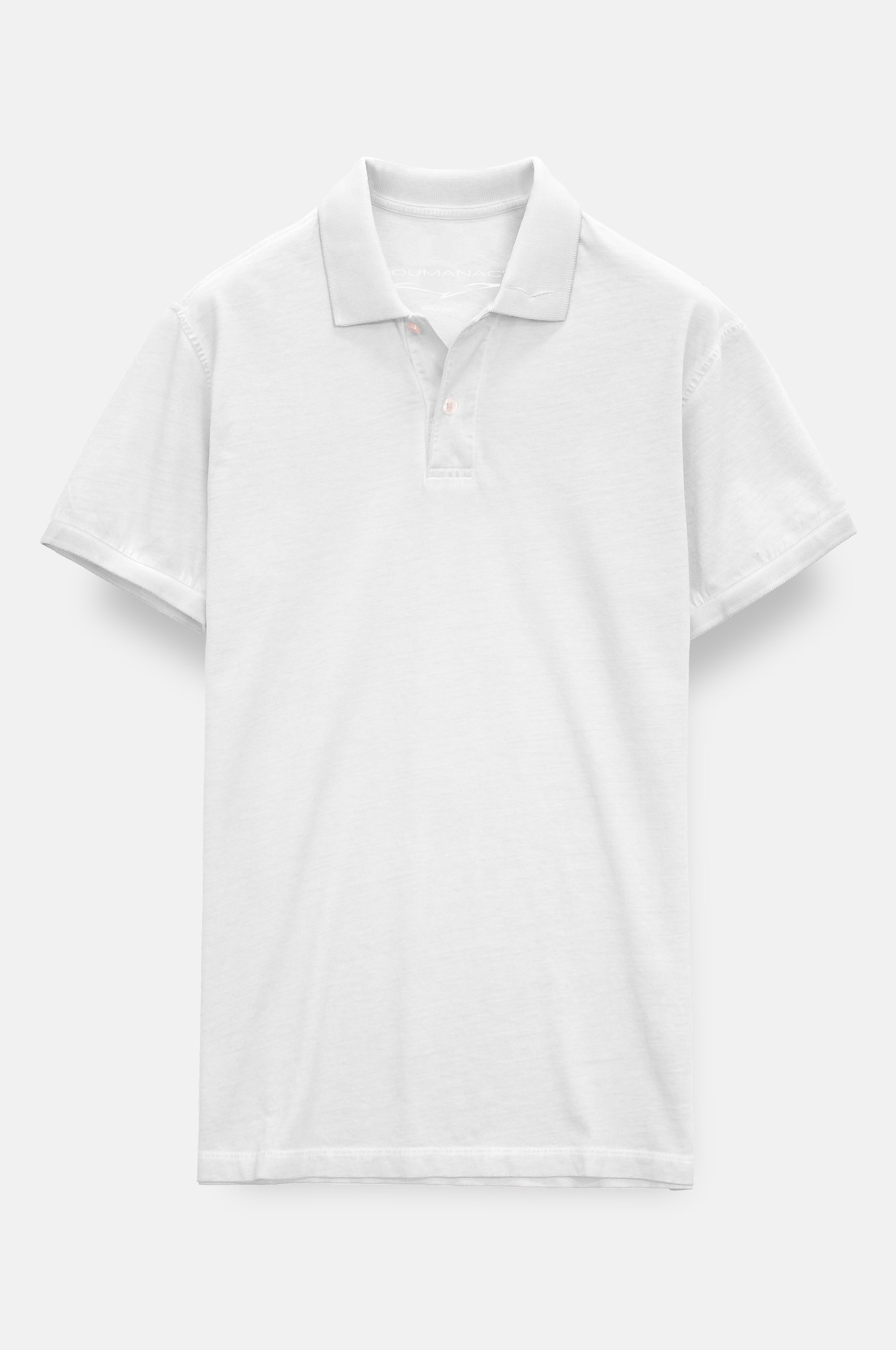 Jersey Polo Shirt - White - Polos