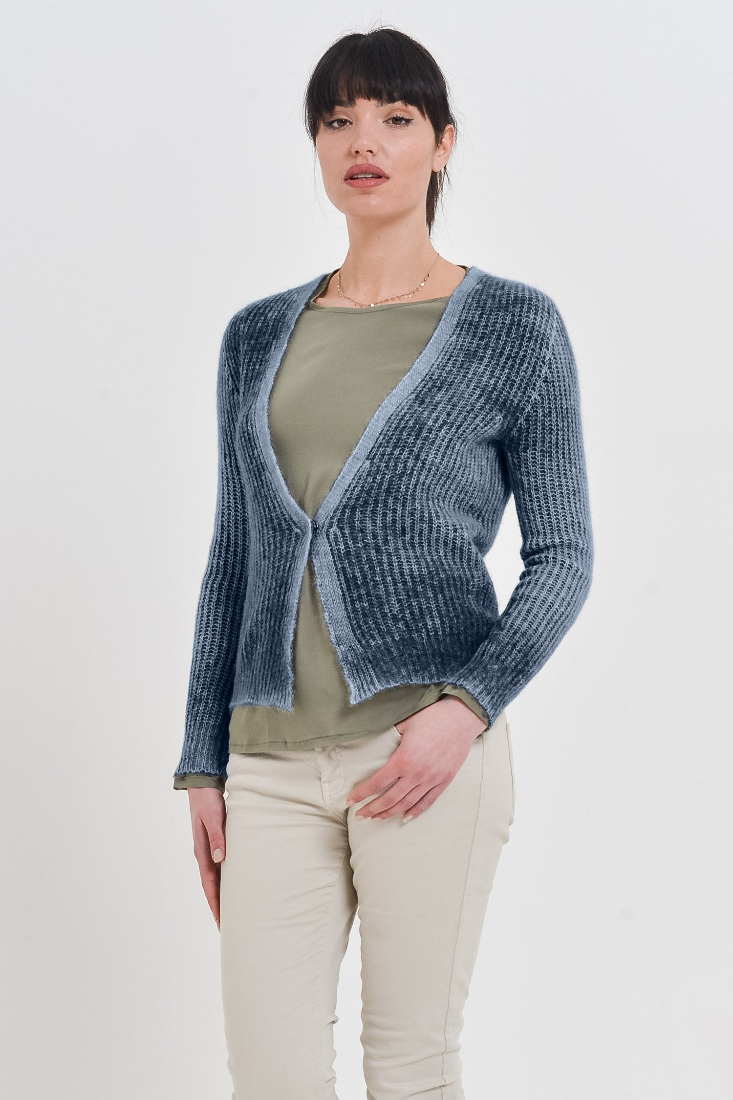 Kibane Navy - Alpaca Cardi - Cardigans