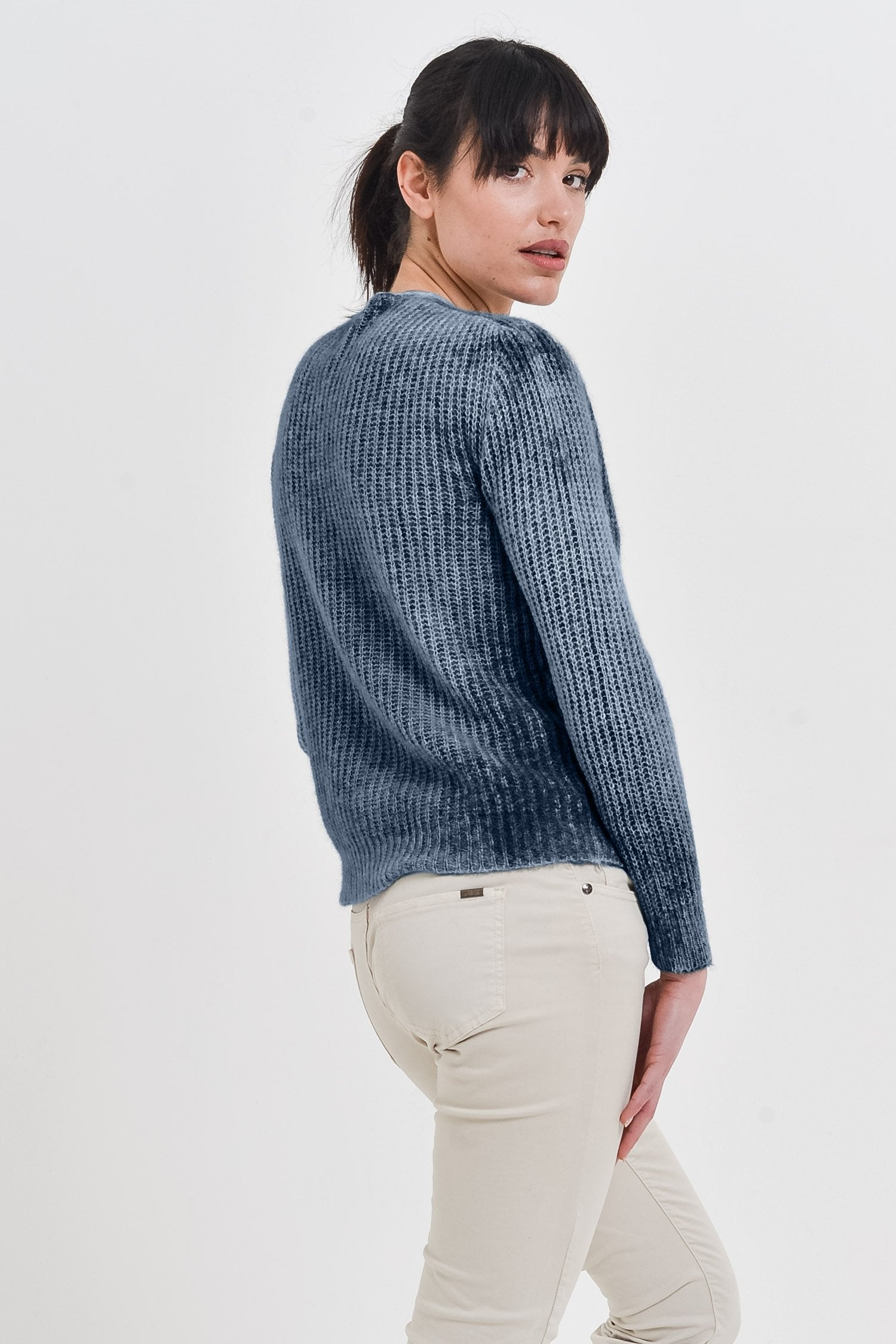 Kibane Navy - Alpaca Cardi - Cardigans