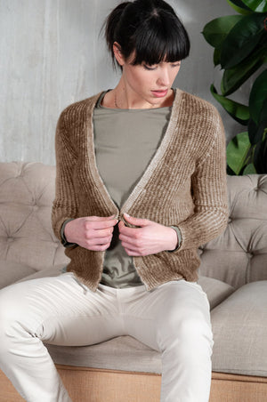 Kibane Walnut - Alpaca Cardi