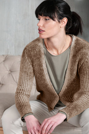 Kibane Walnut - Alpaca Cardi